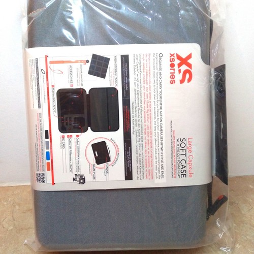 XSories Large Capxule Soft Case with Pre-Cut Foam for GoPro Cameras Gray  - Picture 3 of 7