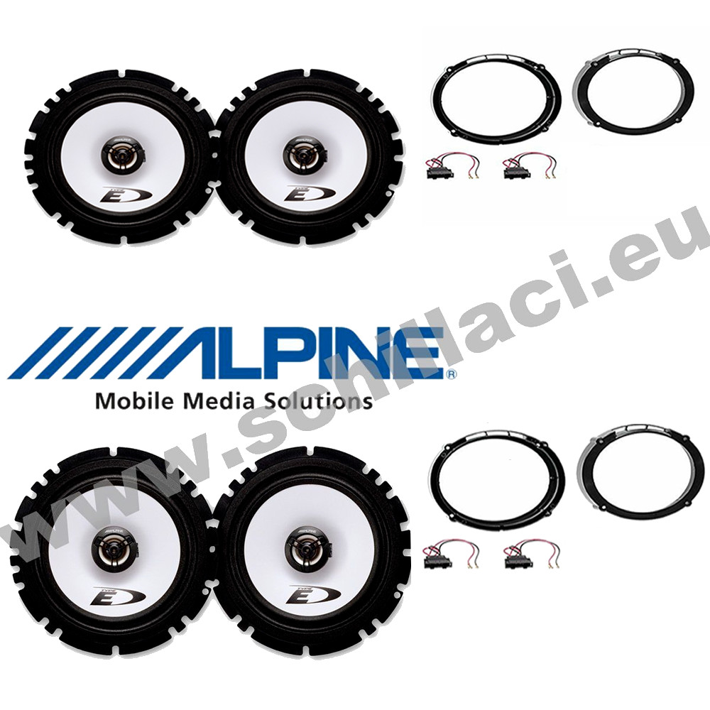 Upgrade Casse Seat Leon Ibiza Alpine | Prezzo Imbattibile Kit Completo