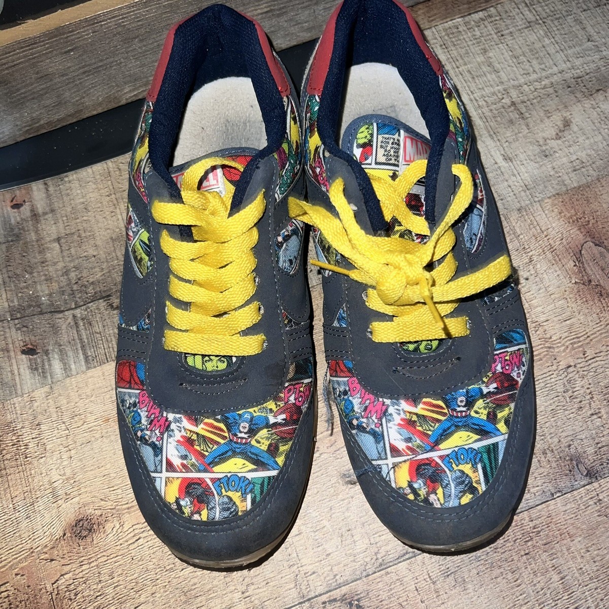 PANAM Marvel Gym Shoes Athletic MEX 25 UK US Mens Kids - Main Image