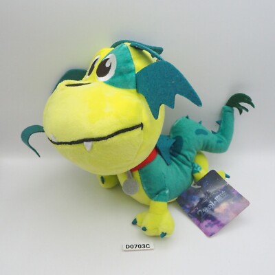 Onward dragon D0703C Disney Moipon SEGA Plush 7'' TAG  Stuffed Toy Doll Japan