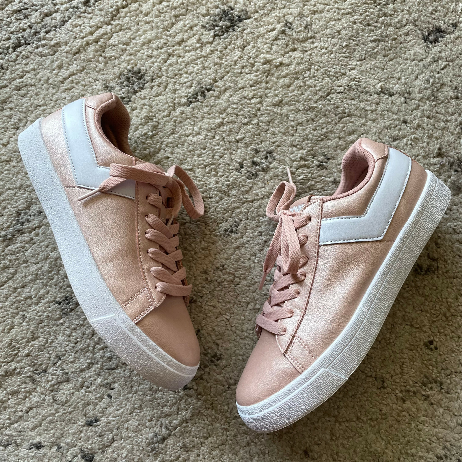 Sneakers Pony oro rosa metallizzato taglia 6 5