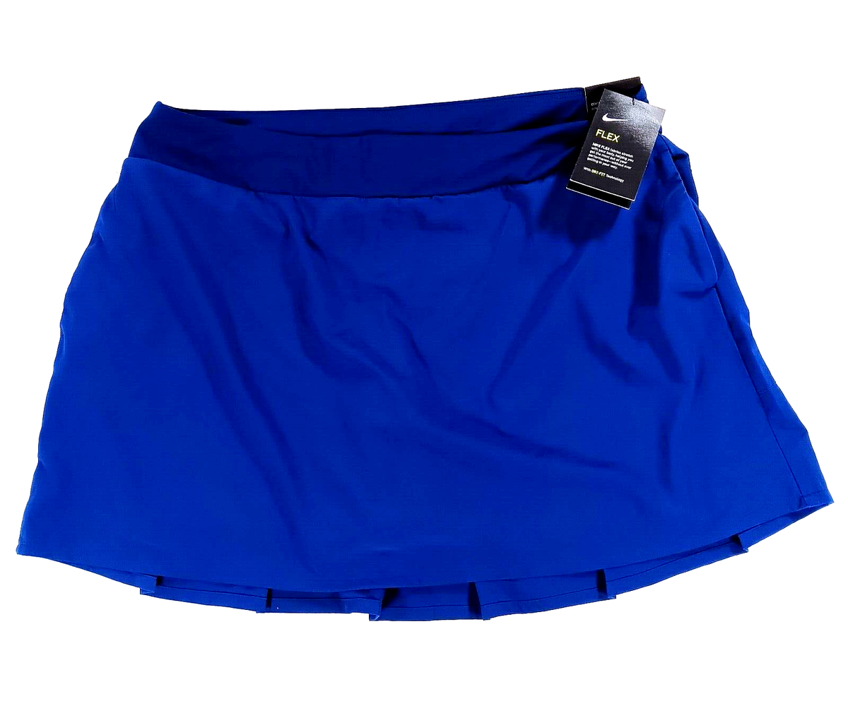 Nike Golf Women's XL Flex Dri-FIT Skirt Skort Navy Blue 15