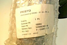 Festo CRDNG-32-50-PPV-A - 160884 Cylinder Stainless Steel New 