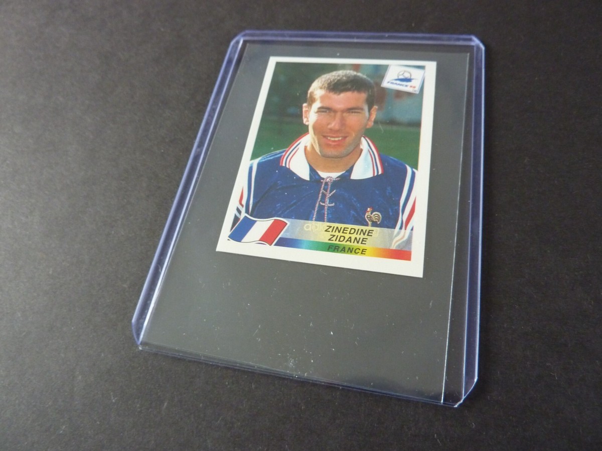 Trading Card Zidane - France Vs Espagne 1998 - Onze Mondial Rookie - édition Originale