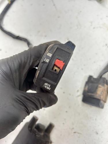 84 1984 Yamaha Tri Moto 225 DX YTM225DXL OEM Wiring Harness Plug Coil ECU CDI - Picture 15 of 15