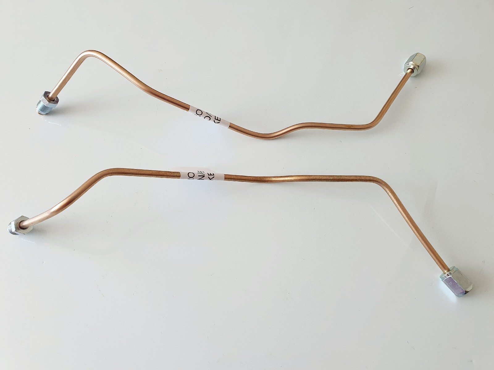 FRONT SET BRAKE PIPES FOR FORD FIESTA 20022008 & FUSION 20022012 eBay