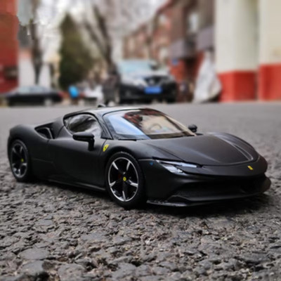 Bburago 1:24 Ferrari SF90 Alloy Sports Car Model Diecast Metal Racing Vehicle Ca