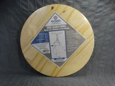 ECMD EDGE GLUED 15" x 15" x 1" ROUND PANEL, Table, Stool, decor