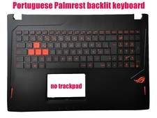 Teclado reposamanos portugués para Asus GL502V/GL502VT/GL502VS/GL502VM/GL502VY