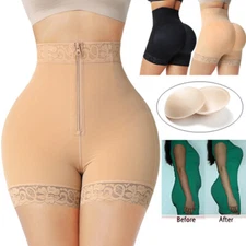 FAKE ASS Butt Lifter Hip Enhancer Booty Padded Underwear Pants Body Shaper Short