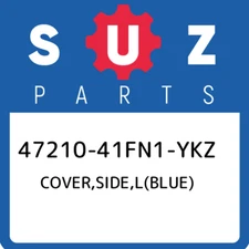 47210-41FN1-YKZ Suzuki Cover,side,l(blue) 4721041FN1YKZ, New Genuine OEM Part