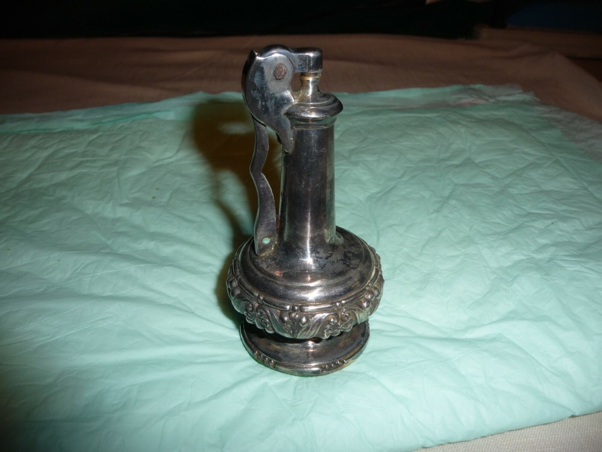 RONSON DECANTER LIGHTER PATENT NUMBER 19023 NICE PATINA | eBay