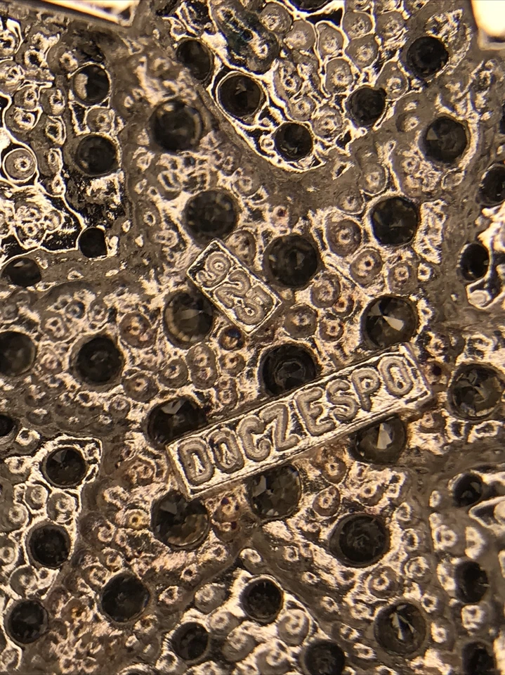 NUEVO Joseph Esposito QVC 925 ESPO SIG Diamante Estrella Colgante Gargantilla Collar Foto 3 de 4