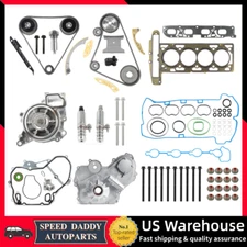 Engine 2.4 Timing Chain Kit with Oil/Water Pump for 2011-2017 Chevy GMC Buick