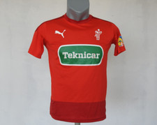 Denmark Handball Training Jersey PUMA Red Shirt Size Boys XL Sport DHF