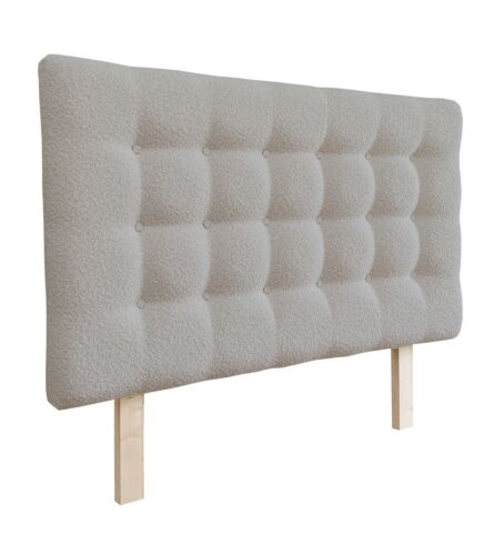Bedhead Headboard Upholstered in Boucle - KING SIZE - Picture 15 of 17