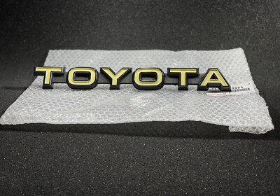 デザインプレート 74 - 79 TOYOTA LAND CRUISER FJ40 FJ42 FRONT GRILLE TOYOTA EMBLEM