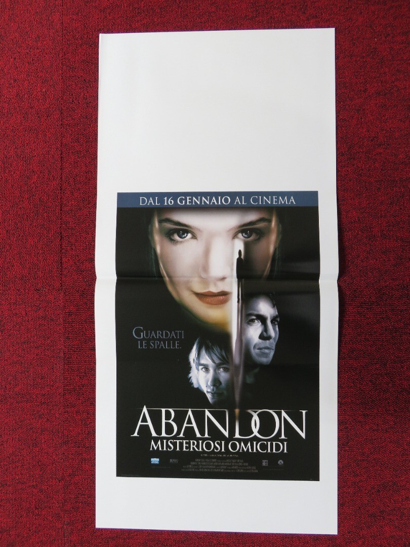 Locandina originale film Abandon - Misteriosi omicidi (2002) - Regia di Stephen Gaghan