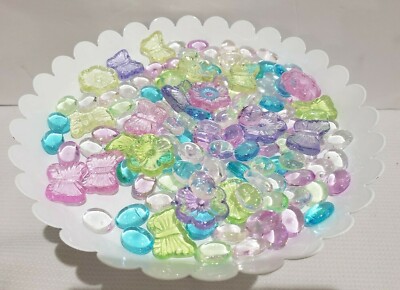 Easter Eggs Flowers Butterflies Bowl Filler Table Scatter Decor