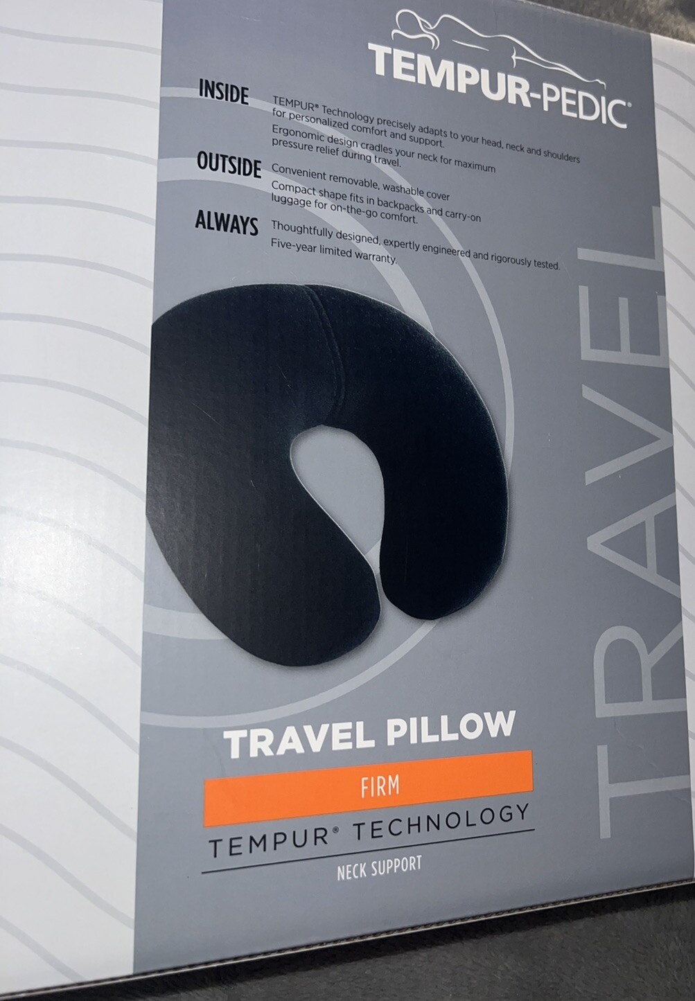 TempurPedic Tempurpedic Tempur Travel Pillow Neck Knees for sale