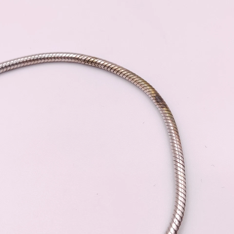 ⭐ Pandora 925 Armband Band Armreif Perle Halskette Collier Kette Silber 080 ⭐ - Bild 3 von 3