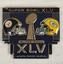 NFL Pittsburgh Steelers VS. Green Bay Packers - Magnet, NEW (Super Bowl XLV)
