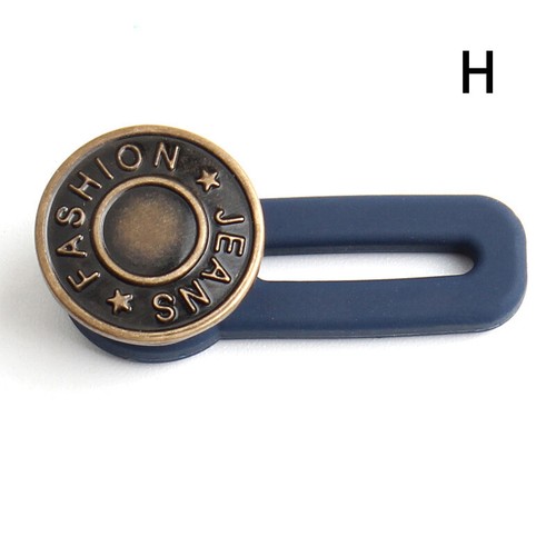 1/5Pcs Retractable Button Pants Waist Extender Adjustable Trouser Metal Buttons - Picture 38 of 45