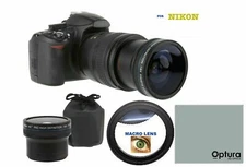 HD FISHEYE MACRO LENS FOR Nikon AF-S DX Nikkor 18-55mm,AF-S 55-200mm Nikon lens