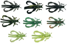 Big Bite Baits Bug Series Grasshopper Soft Plastic Panfish & Trout Soft Bait