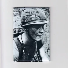 THE SMITHS / MEAT IS MURDER -  2"x3" POSTER FRIDGE MAGNET (classic vintage vegan