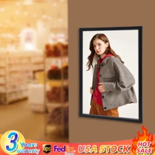 23.6"*35.8"  LED Movie Poster Display Frame Rectangular LED Light Box 20W 110V