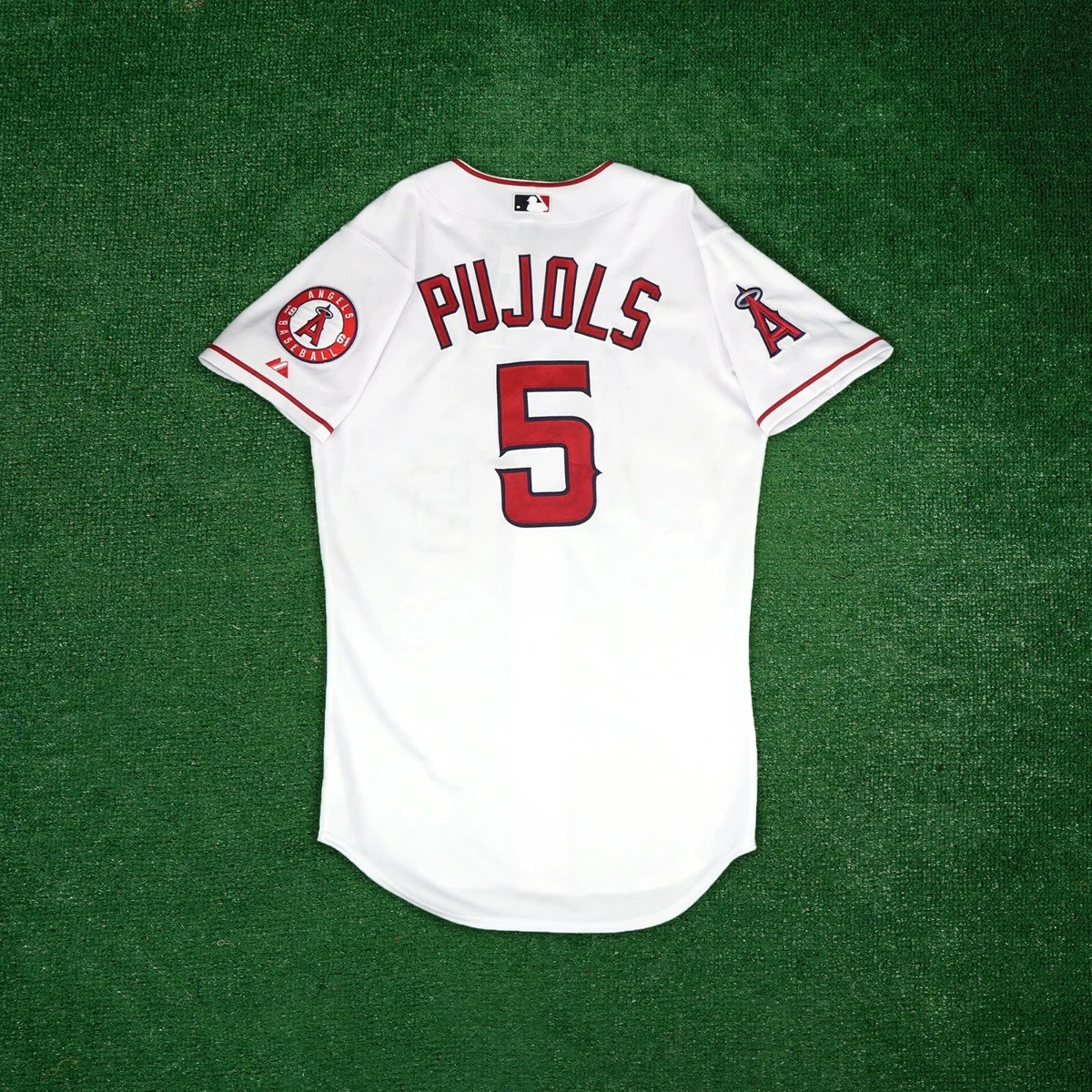 Albert Pujols Game Used Home Jersey