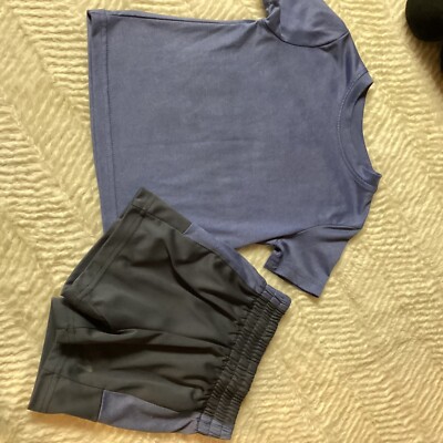 Little Boys 2T Summer Athletic Matching Everyday Shorts And Tee Set