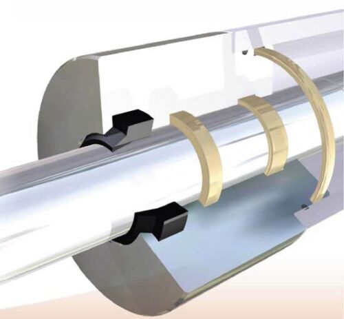Abstreifer 155X169X7/10 mm aus FPM-Viton® Hohe Temperatur Profil WRM/P6/AE40 - Picture 2 of 3