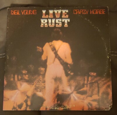 Neil Young Live Rust LIVE 2XLP  w/ Crazy Horse VG++ / VG Inner 1979 No Barcode