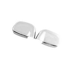Chrome Mirror Covers Overlay Caps Trim For 2002-2008 Dodge Ram 1500 2500 3500nM