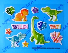 Dinosaurs Small Puffy Stickers Sheet