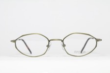 MATSUDA 10117 SGR 48-21 Original Vintage Eyeglasses Oval Steampunk Rare