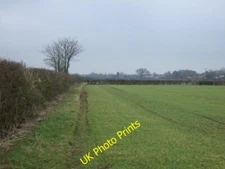 Photo 6x4 Crop field north of Carr Lane Arnold/TA1241 Looking north. c2015