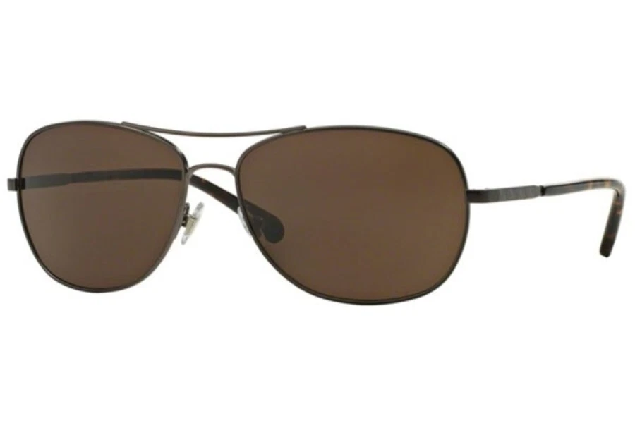 Brooks Brothers B.B.720S Dark Tortoise Oval Sunglasses with  display picture 3