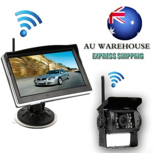 Wireless 5 inch Monitor Reversing Camera Rear View KIT Fit For Truck