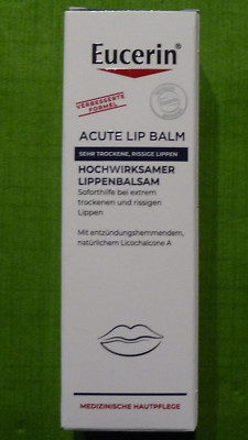 Eucerin    Acute Lip Balm    Hochwirksamer Lippenbalsam    10ml    UNBENUTZT+NEU