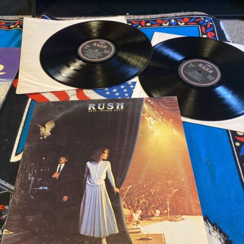 Rush ‎Exit Stage Left LP 1981 Mercury ‎– SRM-2-7001 Very Clean - Picture 1 of 10