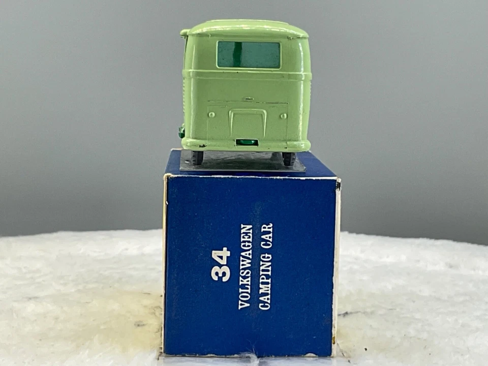 火柴盒 34B 大众露营车 1962 年全新,全新,KGPW,原装 D 盒,N.O.S — 第 4/4 张图片