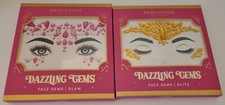 2 Profusion Cosmetics Multicolor Dazzling Face and Body Gems - Glitz