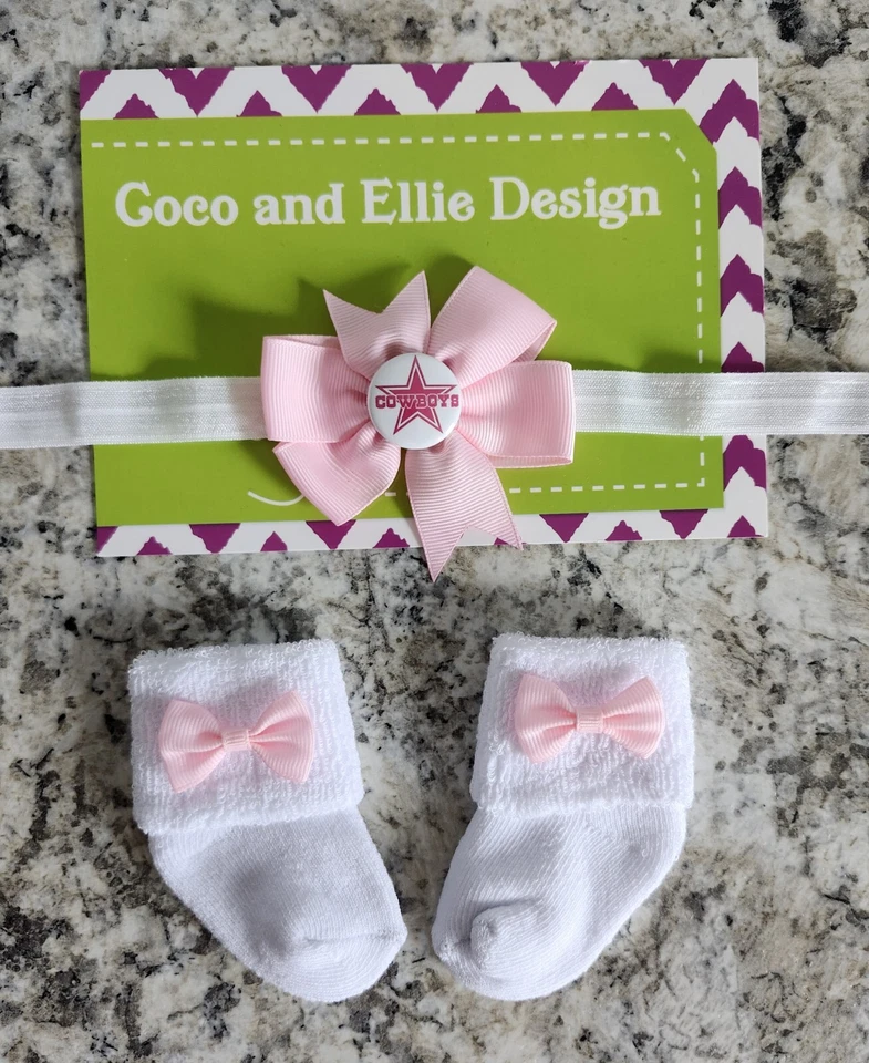 Vaqueros Bebé/Bebé Niña Conjunto Vaqueros Bebé Regalo Niña Dallas Fútbol Bebé Regalo Foto 2 de 2