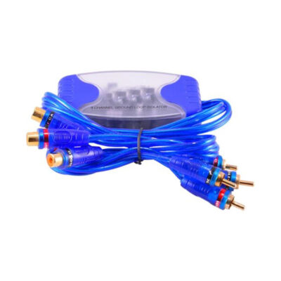 4-Channel   Audio Noise   Suppressor Ground Loop Isolator Car Stereo 50W #E7