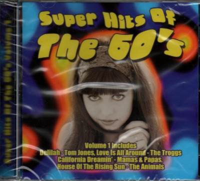 Super Hits of the 60s Vol. 1 Various Artists CD 2000 New Top-quality Audio CD
