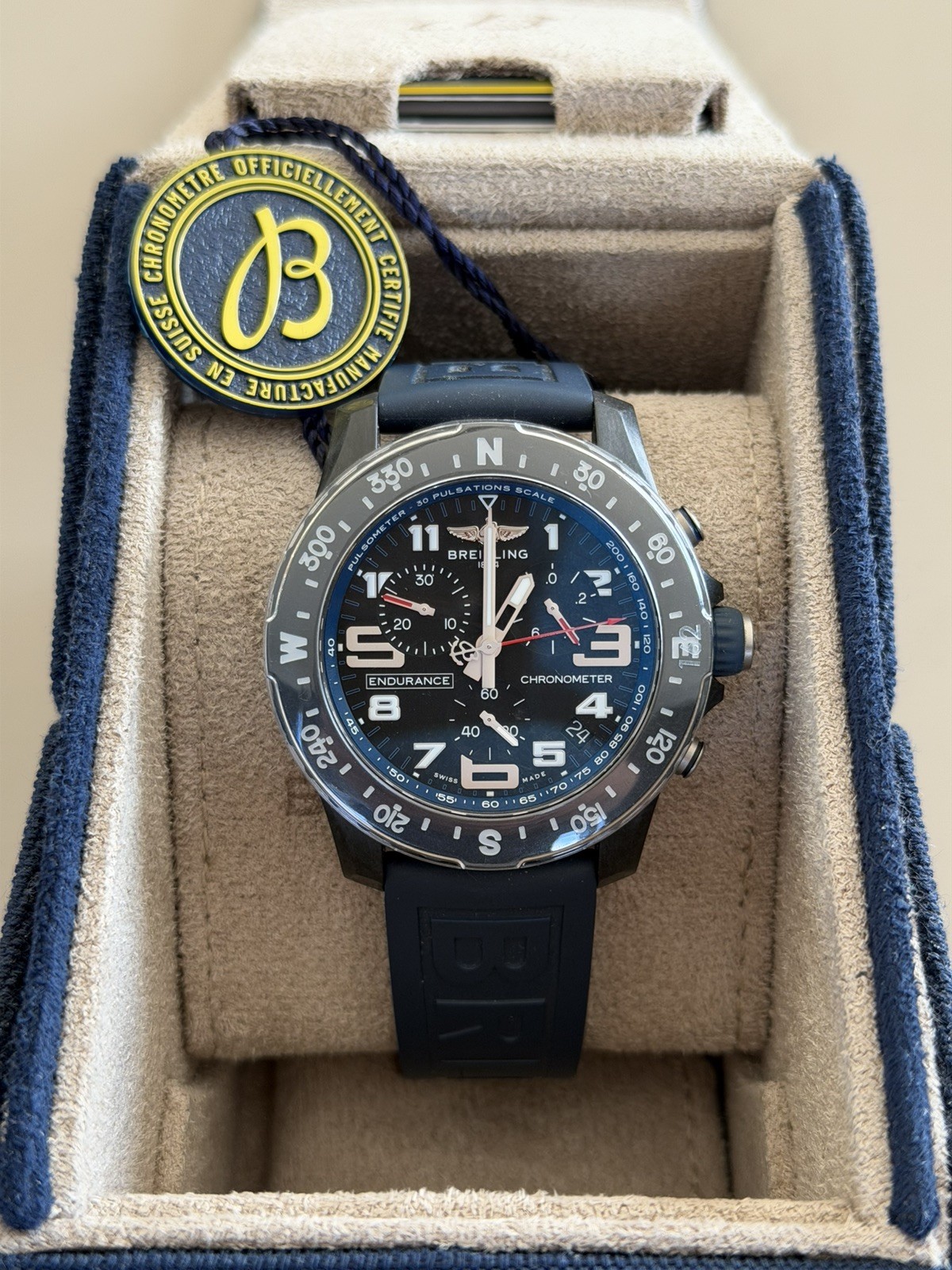 Breitling Pro Endurance X82310 – 2022 Model – 44mm Men’s Watch - Blue - Full Set