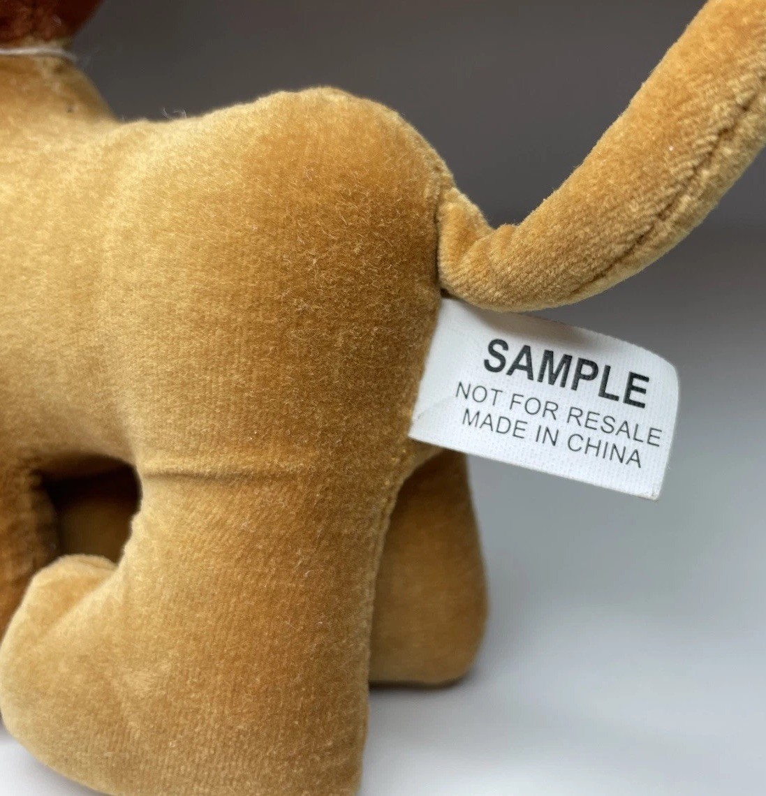 Vintage Dakin Dream Pets SAMPLE Pilot Cat Plush 6” Brown With Tags *READ*